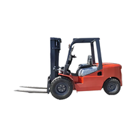 Chariot élévateur diesel de levage de palette de poids nominal multifonctionnel de 5 tonnes d'approvisionnement d'usine avec des accessoires