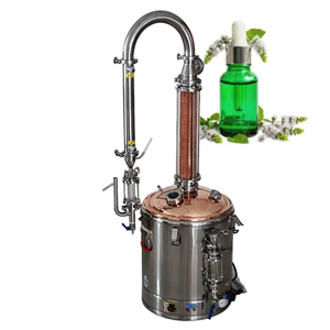 Distillateur d'huiles essentielles électrique en acier inoxydable pour l'extraction d'huiles - Product Image 1