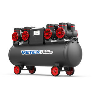 Personnalisation d'usine Compresseur d'<span class=keywords><strong>air</strong></span> de peinture sans huile silencieux De Ar Compresseurs industriels sans huile portables avec réservoir de 200L - Product Image 1