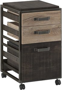 Vesome – meuble de bureau en bois, armoire à livres en bois pour la maison et le bureau - Product Image 3