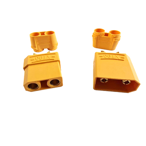 Высококачественные разъемы XT90H (женские и мужские) с защитными колпачками для замены аккумуляторов и DIY-проектов в области радиоуправляемых моделей - Product Image 1