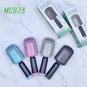 Haut-parleur <span class=keywords><strong>de</strong></span> microphone exquis <span class=keywords><strong>de</strong></span> chanson <span class=keywords><strong>de</strong></span> karaoké sans fil multicolore <span class=keywords><strong>de</strong></span> petite taille - Product Image 3
