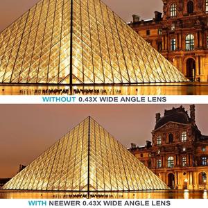 Objectif grand angle HD <span class=keywords><strong>Neewer</strong></span> 52 mm 0,43x avec partie macro sans distorsion, haute définition numérique pour appareil photo reflex numérique - Product Image 5
