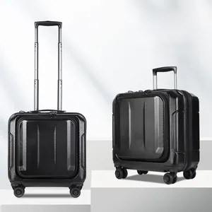 Luxo Alta ABS e PC 4 Rodas Business Travel Bagagem Casos mala Para Empresário