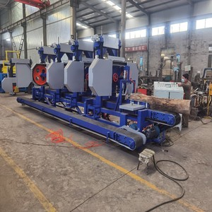 Máquina de sierra de cinta de resierra Horizontal de 5 cabezales para corte <span class=keywords><strong>AAC</strong></span> - Product Image 5