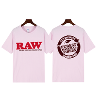 T-shirt en coton 100% de bonne qualité, uni, personnalisé, RAW Cookie Backwoods Gprahic imprimé, décontracté pour homme, 13 couleurs