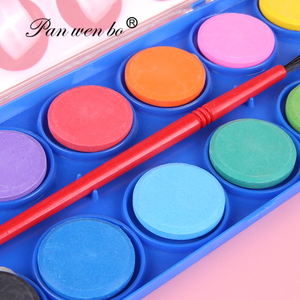 Juego de Pinturas de Acuarela Sólida de Alta Calidad para Artistas, 12 <span class=keywords><strong>Colores</strong></span>, Grado Profesional con Superficie de Papel - Product Image 4