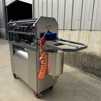 Automatische, hoog-efficiënte machine van roestvrij staal voor het schillen, snijden en reinigen van suikerriet
