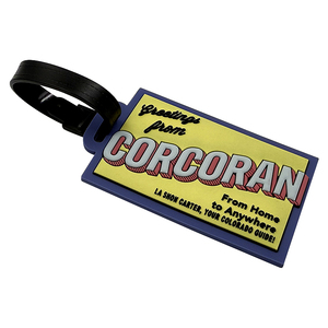 Tùy chỉnh kích thước mềm PVC ID Thẻ Hành Lý tag hàng không vali hành lý tag VIP ưu tiên tên thẻ cho hành lý - Product Image 2