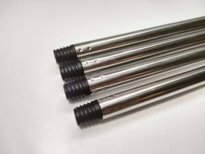 Manche de <span class=keywords><strong>balai</strong></span> télescopique en métal de 1,5 mètre de long, manche de serpillière en acier inoxydable pour un nettoyage <span class=keywords><strong>efficace</strong></span> - Product Image 3