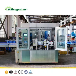 High Quality semiautomatic labeling machine round bottle labeling machine for plastic bottles