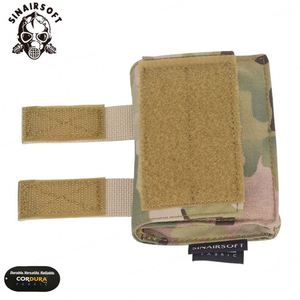Bolsa de contrapeso para casco táctico de nailon 500D, bolsa trasera extraíble multiusos para cascos tácticos rápidos, accesorio de caza - Product Image 4