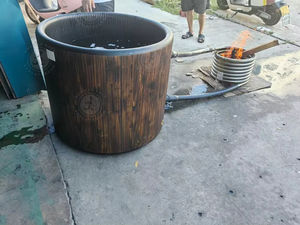 Kit de Calentador de Piscina Portátil de Leña para Exteriores - Directo de Fábrica para Spa Inflable para Adultos y Spa de Jardín - Product Image 2