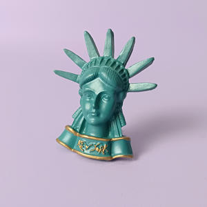 Aimants de réfrigérateur de l'Amérique du Nord, États-Unis, souvenirs de voyage de la ville, faits à la main, résine synthétique, vente en gros, cadeau d'affaires créatif 3D - Product Image 3