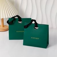 Sac en papier personnalisé pour bijoux avec logo, sac de shopping de haute qualité pour colliers et bagues, emballage cadeau personnalisé pour bijoux, sac à main en papier