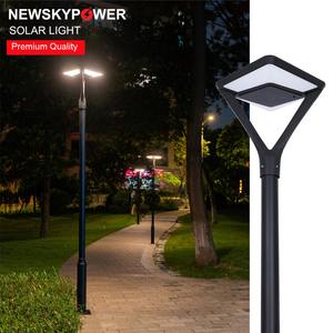 Lampe solaire commerciale pour cour, installation facile, résistante aux intempéries IP65, charge rapide, performance fiable pour les cours scolaires - Product Image 2