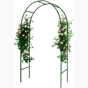 Arco de Jardín de Metal para Exteriores, Ecológico, de 240 cm de Altura, 100% Metal, para Exhibición de Plantas, Venta al por Mayor de Fábrica a Precio Económico - Product Image 1