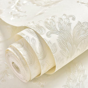 Papel Tapiz Autoadhesivo de Tela No Tejida con Patrón Damasco, Rollos de Papel Tapiz Autoadhesivos, Papel Tapiz Personalizado para el Hogar - Product Image 6