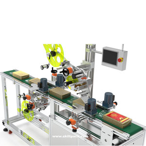 SKILT Étiqueteuse auto-adhésive automatique supérieure et inférieure Sac Carton Bouteille Peut Étiqueteuse supérieure et inférieure - Product Image 4