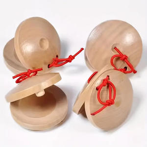 <span class=keywords><strong>Castagnettes</strong></span> en bois Instrument à percussion pour enfants Planche de son naturelle Planche de <span class=keywords><strong>danse</strong></span> ronde en bois originale <span class=keywords><strong>Castagnettes</strong></span> - Product Image 5