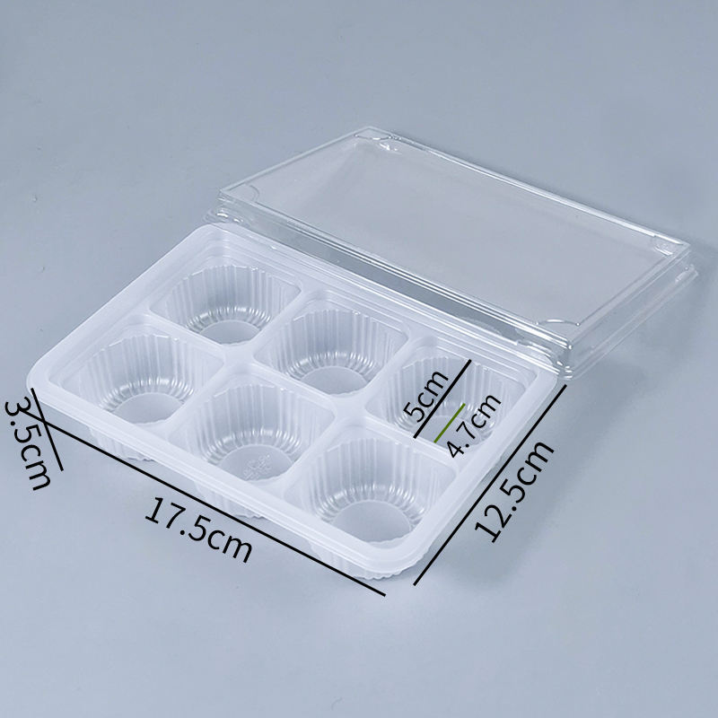 6-grid tray with lid