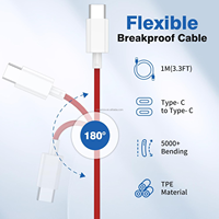 Câble USB C vers USB-C 10A pour Oneplus SUPERVOOC Charge Cord 65W Warp Charge Cable pour OnePlus 10T 5G/9 Pro/9/8T