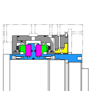 Guarnizione a <span class=keywords><strong>Gas</strong></span> Secco di Alta Qualità Flowserve Gaspac per Compressore Centrifugo - Product Image 3