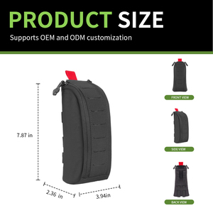 Bolsa Táctica Modular MOLLE con Logotipo Personalizado, Corte Láser, Acolchada, para Campo, Mini Botiquín <span class=keywords><strong>de</strong></span> Primeros Auxilios Vacío - Product Image 2