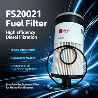Séparateur de carburant et d'eau de type cartouche durable FS20021 53C0945, référence compatible pour l'entretien des machines de construction