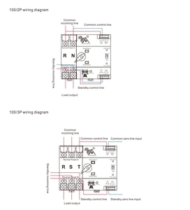 Công suất kép tự động chuyển đổi ngắt mạch 2P 3P 4P 16A điện kép tự động chuyển đổi ATS cho năng lượng mặt trời biến tần - Product Image 6