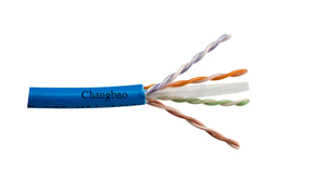 CHANGBAO Cáp Mạng Utp <span class=keywords><strong>Cat</strong></span> <span class=keywords><strong>6</strong></span> Cmp Plenum Xếp Hạng Số Lượng Lớn 305 Mét Cáp Ethernet Cat6 Plenum 1000ft - Product Image 2