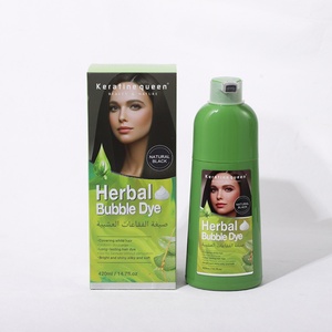 Champú Colorante para el Cabello con Aceite de Argán, Color Negro Natural Oscuro, de Acción Rápida, Marca Privada, para Hombres y Mujeres, Uso en Casa o Salón - Product Image 2