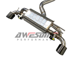 Sistema de Escape Catback Valvetronic de Alto Rendimiento para <span class=keywords><strong>GR</strong></span> <span class=keywords><strong>YARIS</strong></span> <span class=keywords><strong>2020</strong></span>+ con Puntas Negras de Acero Inoxidable 304 de 1.5 mm de Espesor - Product Image 3