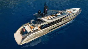 Jncn Nieuw Ontwerp Beste Kwaliteit 135ft Cabine Glasvezel Romp Luxe Cruise Custom Jacht Super Luxe Jacht