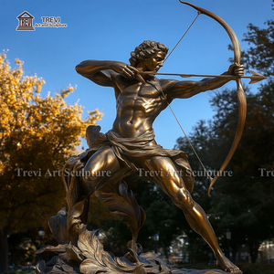 <span class=keywords><strong>Statue</strong></span> en métal moulée grandeur nature Sculpture sagittaire en bronze à vendre - Product Image 1