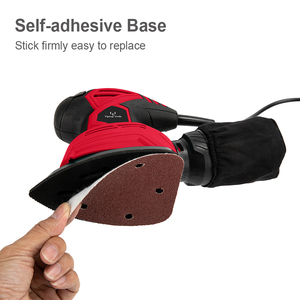 Offre Spéciale 110V 230V <span class=keywords><strong>ponceuse</strong></span> à souris électrique Portable 130W 14000 tr/min détail <span class=keywords><strong>ponceuse</strong></span> à paume pour le travail du bois - Product Image 5