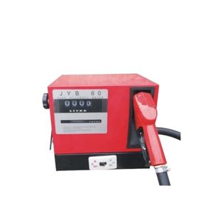 電動ディーゼル燃料移送ポンプキット（メーター付き）モバイルディーゼルディスペンサーポンプ電動オイル燃料移送ポンプ - Product Image 1