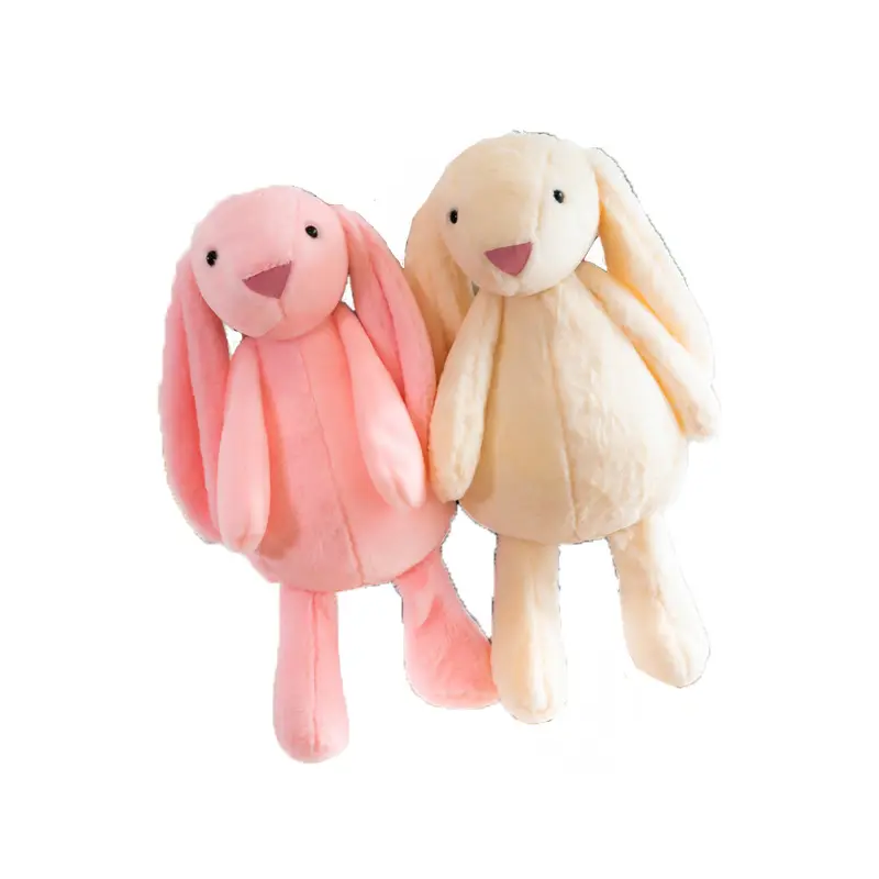 Animal Dolls Children BirthdFluffy ToyMany Size Soft Stuffed Animals Kids Long Ear bunny Rabbit Sleeping Cute Cartoon Plush Toy