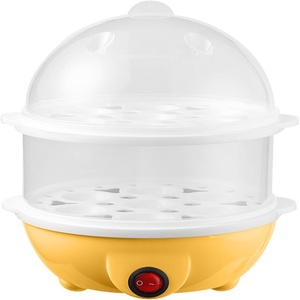 Cuiseur à œufs électrique automatique double couche multifonctionnel pour usage domestique avec boîtier en plastique - Product Image 1