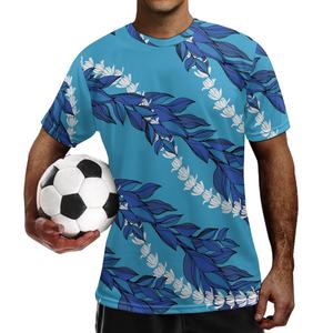 تخصيص فريق كرة القدم موحدة مايلى مع puakenikenin الطباعة على الطلب الرجال البوليستر قصيرة الأكمام لكرة القدم جيرسي - Product Image 4