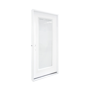 Prehung sợi thủy tinh cửa nhập cửa với rèm cửa Composite - Product Image 2