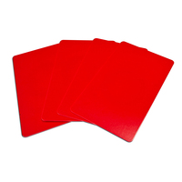 Cartes PVC vierges magnétiques colorées (rouge, jaune, bleu, rose) imprimées offset, personnalisables, pour imprimante de cartes – Vente en gros à chaud