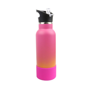 Botella de Agua de Acero Inoxidable 18/8 de 18 oz con Certificación LFGB, Personalizable con Logotipo, Botella Térmica para Gimnasio con Base de Silicona - Product Image 2