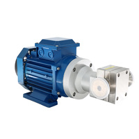 Pompe à engrenages magnétique carrée anti-fuite 6 ml/rev, moteur VFD 316L PEEK pour la circulation du liquide de refroidissement des stations de recharge de véhicules électriques