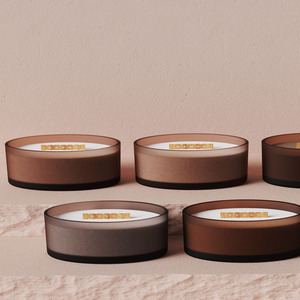 جملة C&H: وعاء شموع سيراميك على شكل قارب فريد، حاوية سيراميكية مصممة خصيصًا مع فتيل خشبي على شكل سفينة - Product Image 2