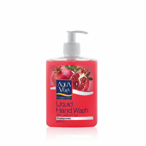 AquaVera 500ml Jabón y Desinfectante de Manos Antiséptico de Granada a Base de SLS, Líquido Químico con Certificación ISO para Adultos - Product Image 2