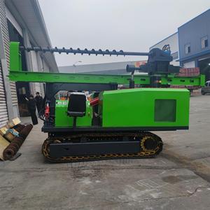 Zhangya Mechanical Track Mounted <b>Pile</b> <b>Driver</b> 6m Hydraulic System For Solar Panel Installation - Product Image 4