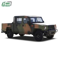 BAW WARRIOR Mini Pick-up 4x4 Double Cabine Caméra Jeep Miniature Cuir Turbo Fonctionnalités Multiples