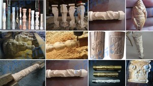 1340 <span class=keywords><strong>CNC</strong></span> <span class=keywords><strong>Router</strong></span> Rotary <span class=keywords><strong>4</strong></span>-sumbu <span class=keywords><strong>4</strong></span> kepala, 5kw <span class=keywords><strong>ATC</strong></span> kayu otomatis - Product Image 5