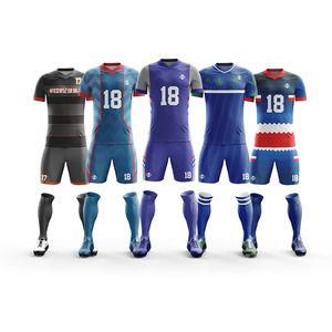 Uniformes de Fútbol Sublimados con los Últimos Diseños, Diseño Libre, Material Reciclado, Ropa Deportiva para Hombre - Product Image 6